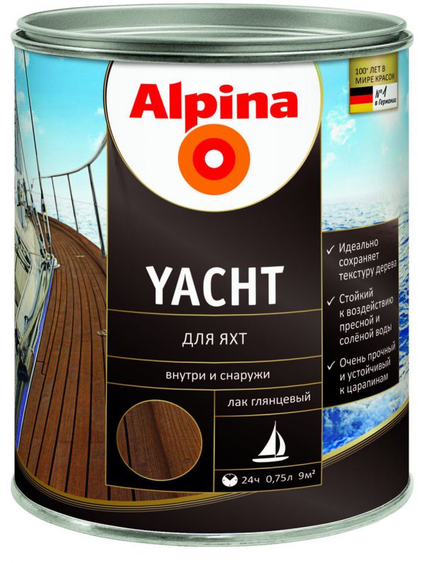 Alpine yacht βερνίκι