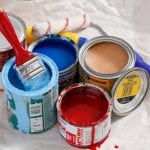 Oil paint consumption