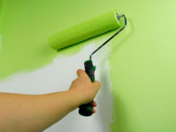 Paint drywall