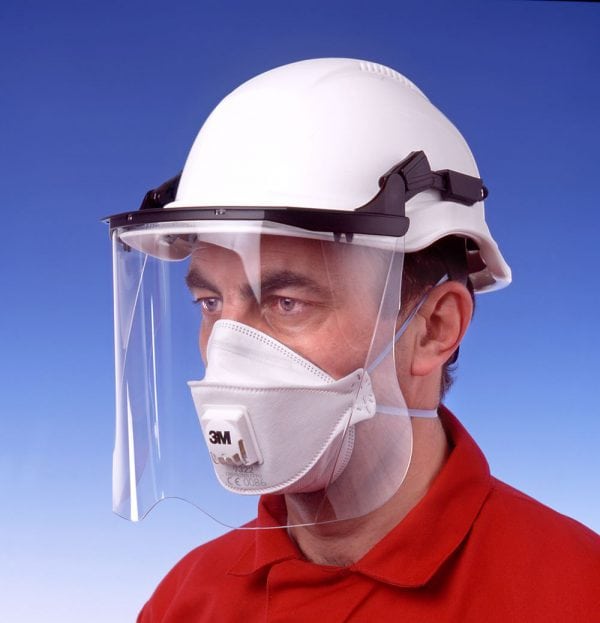 Respirador profesional con mascarilla de vapor