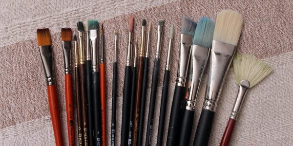 Variety of brush sizes