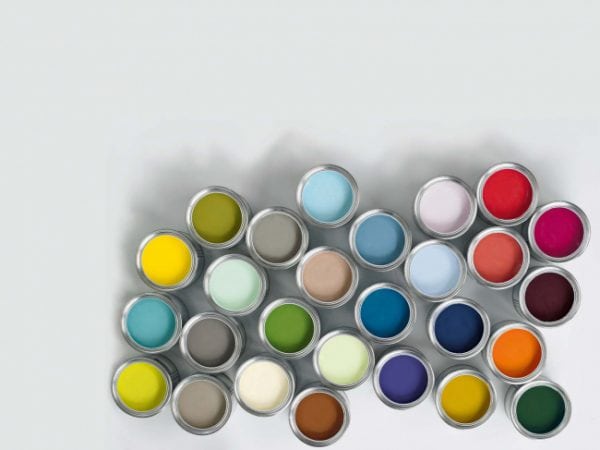 مجموعة متنوعة من الألوان القابلة للغسل