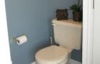 DIY wc-huoneen maalaus