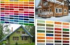 Valitse maalien sävyt ja värit talon julkisivulle