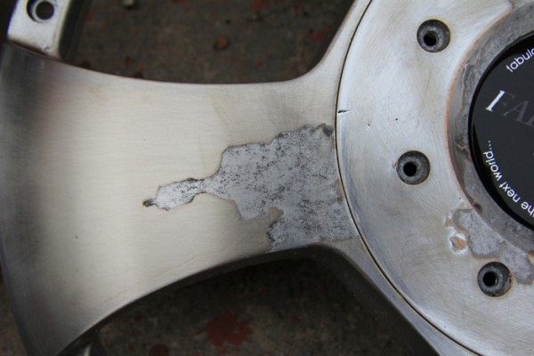 Disco de aluminio resistente a la corrosión.