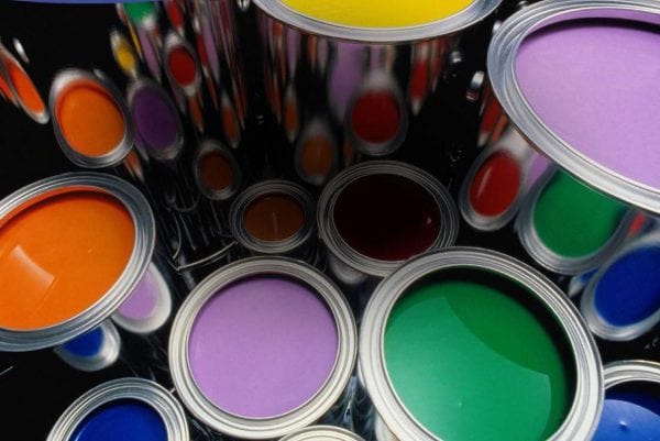 Paints and varnishes of various companies