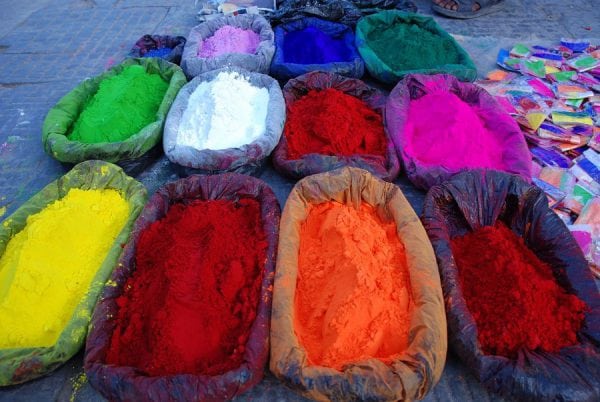 Natuurlijke minerale kleurstof