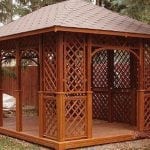 Wooden arbor protection