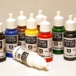 The choice of paint for airbrush