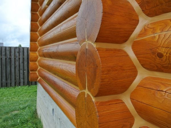 Dinding kayu kayu yang dicat