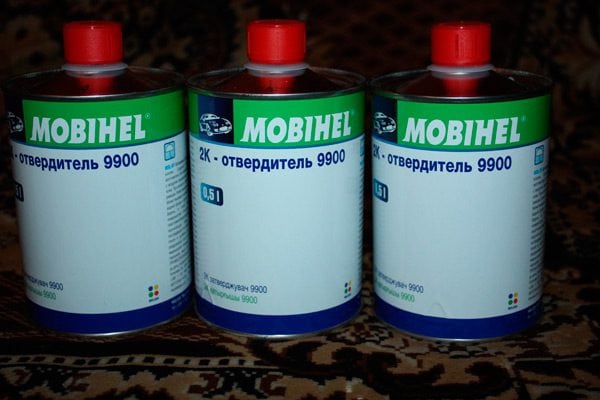 Mobihel σκληρυντικό χρωμάτων