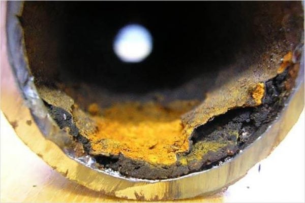 Corrosione del tubo