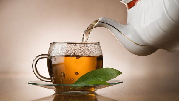 Teafőzés barna árnyalat létrehozásához