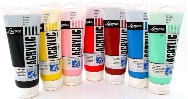 Features of acrylic paints