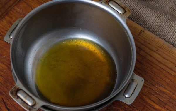 Cocinar barnices de aceite de linaza