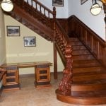 DIY malowane drewniane schody