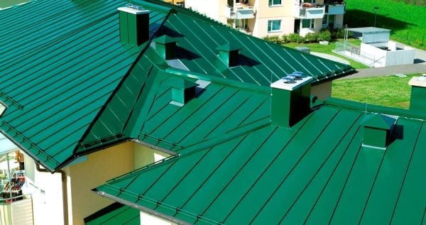 Doe-het-zelf gegalvaniseerd dak