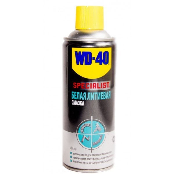 Beskyttende hvidt litiumfedt WD-40