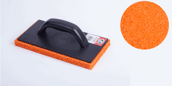 Sponge grater for wall grouting