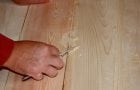 Stuccare un pavimento di legno