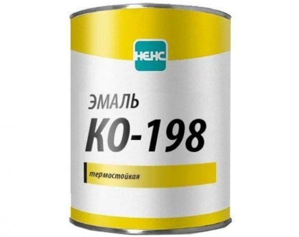 KO-198 paint is used to protect against aggressive substances