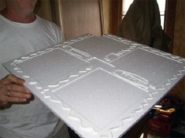 Ceiling tile adhesive
