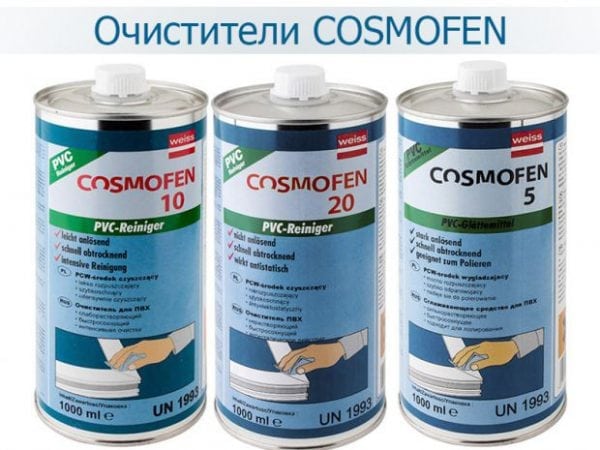 Cosmofen-puhdistusaineet