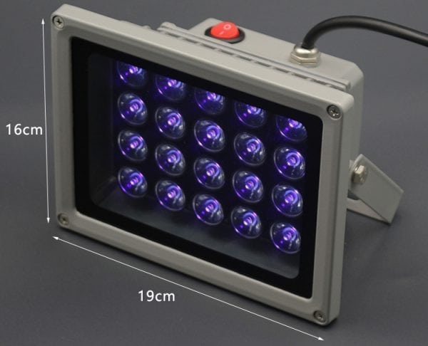 UV-LED-kuivauslamppu