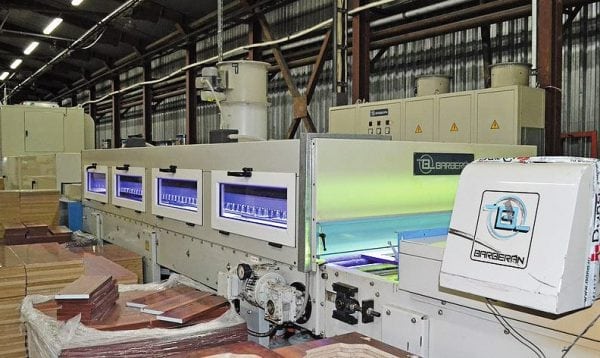 UV curing automation is only possible for large production volumes.