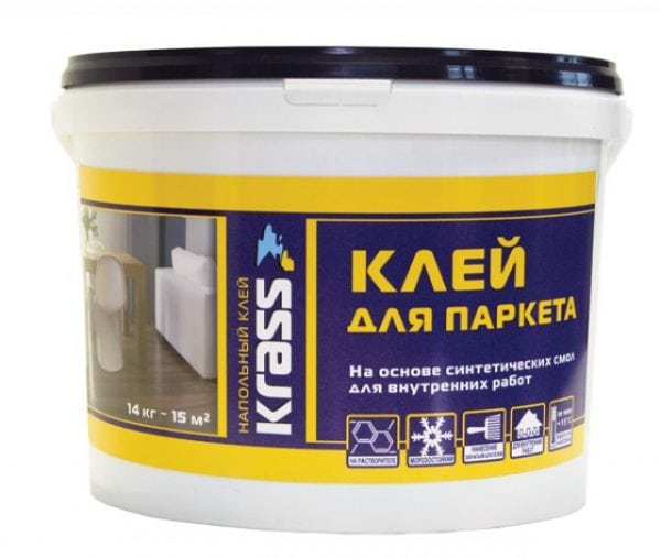 KRASS solvent adhesive for parquet