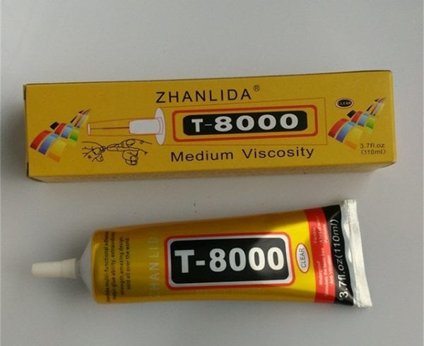 T8000-lijm in een tube van 110 ml