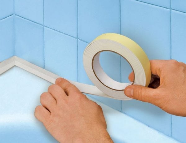 Sticker ng self-adhesive tape para sa mga bathtubs