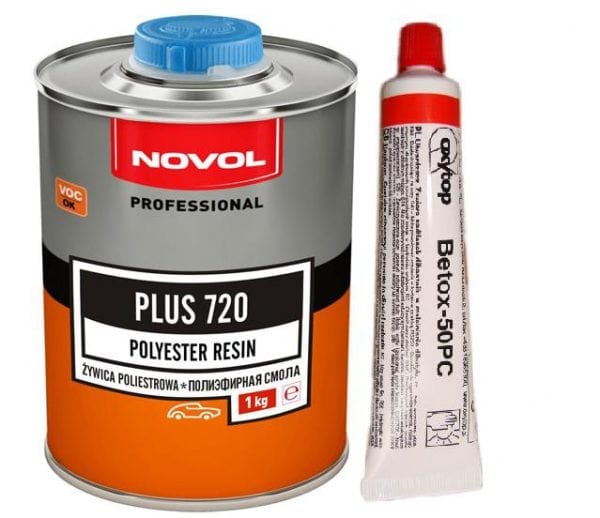 Novol Plus 720 polyesterhars met Butanox