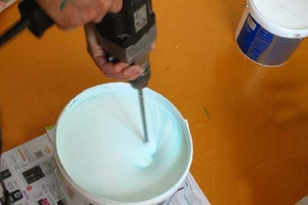 Memasak mastic butter-chalk untuk linoleum