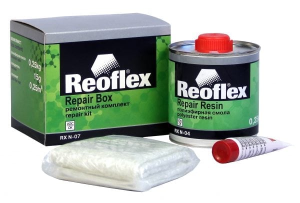Reoflex-reparationsharts Polyesterharts