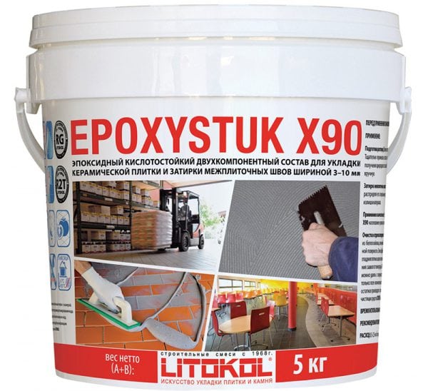 EPOXYSTUK X90 Epoxyzuurvoegen