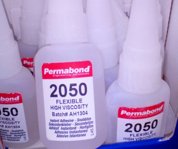 Permabond C2050 rugalmas cianoakrilát ragasztó