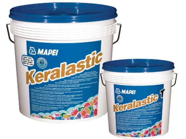 Polyurethane tile adhesive Mapei Keralastic T