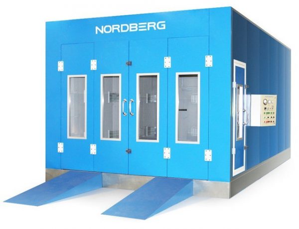 Cabina de pulverizare Nordberg