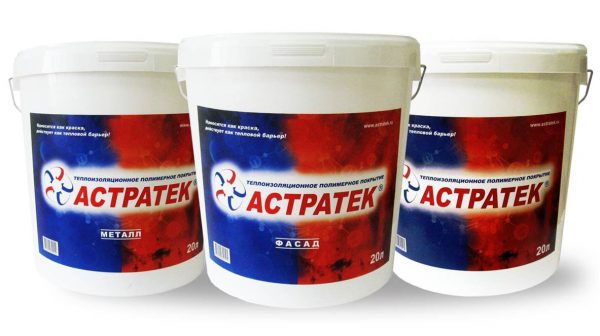 Ang heat-insulating paint na Astratek