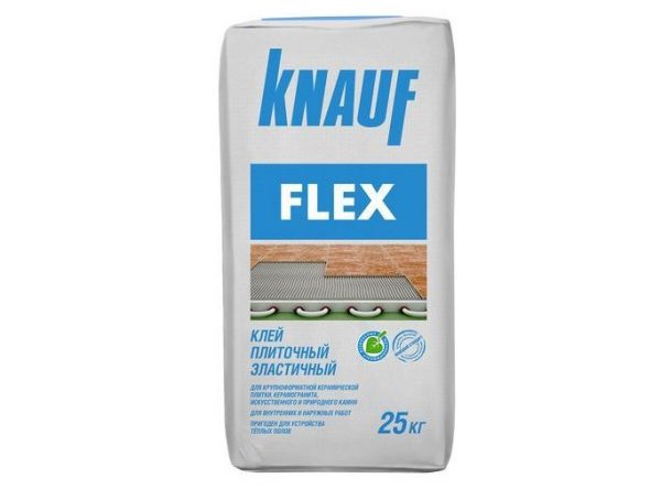 Cola elástica de azulejos KNAUF-Flex