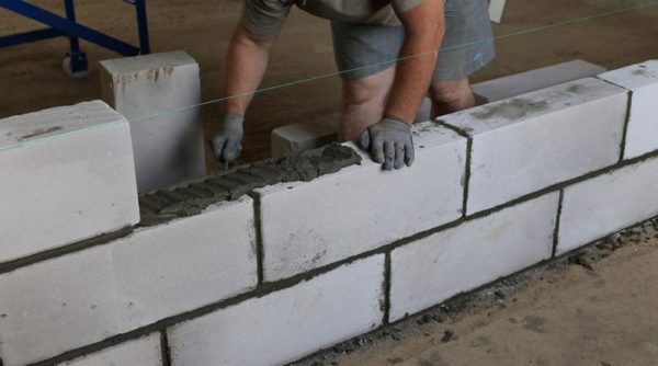 The use of foam blocks in construction