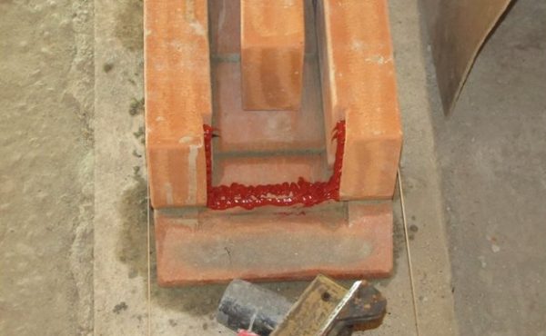 Use in creating a brick oven