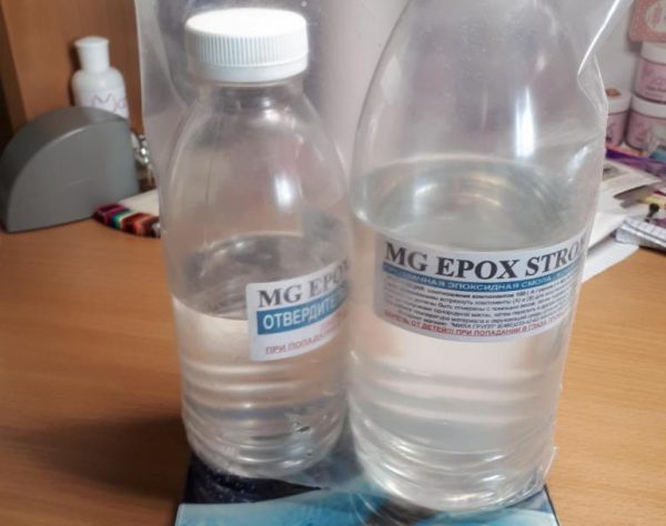 MG Epox Strong es adecuado para verter joyas