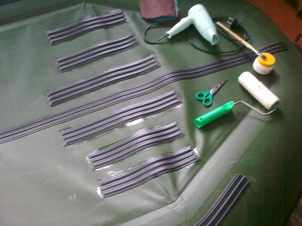 Instrumente pentru repararea bărcilor