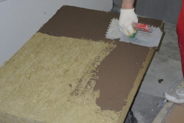 Application of the solution to the insulation