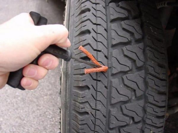Поправак гума без цеви