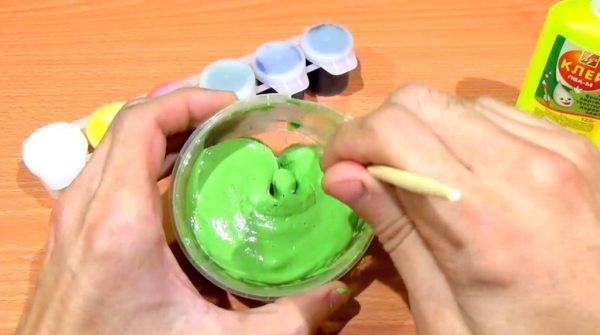 Making a slime