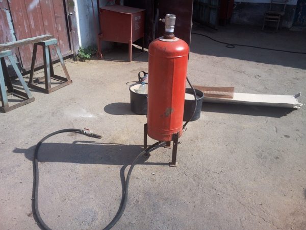 Gas cylinder assembly
