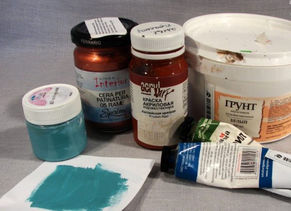 Acrylic Paints for Patination